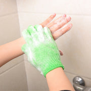 Candy Color Bath Towel Gloves