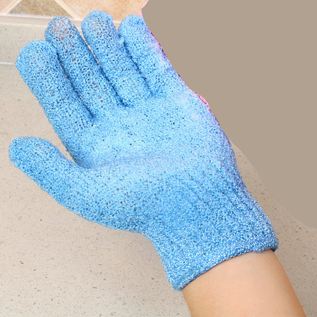 Candy Color Bath Towel Gloves