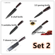 Carpenter's Chef Knife Set (6-Piece/8-Piece)