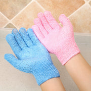 Candy Color Bath Towel Gloves