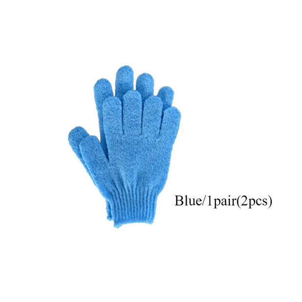 Candy Color Bath Towel Gloves