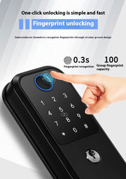 Smart Door Lock Card Electronic Password Entry Door