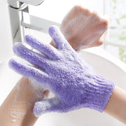 Candy Color Bath Towel Gloves