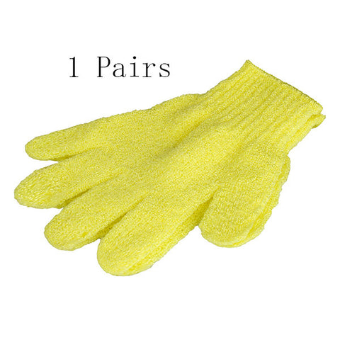 Candy Color Bath Towel Gloves