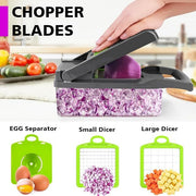 12-in-1 Vegetable Chopper & Slicer