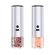 Rechargeable Electric Salt & Pepper Grinder Set with LED