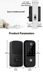 Smart Door Lock Card Electronic Password Entry Door