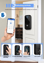 Smart Door Lock Card Electronic Password Entry Door