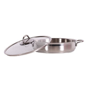 Serenk Modernist 5 Piece Stainless Steel Pots and Pan Set